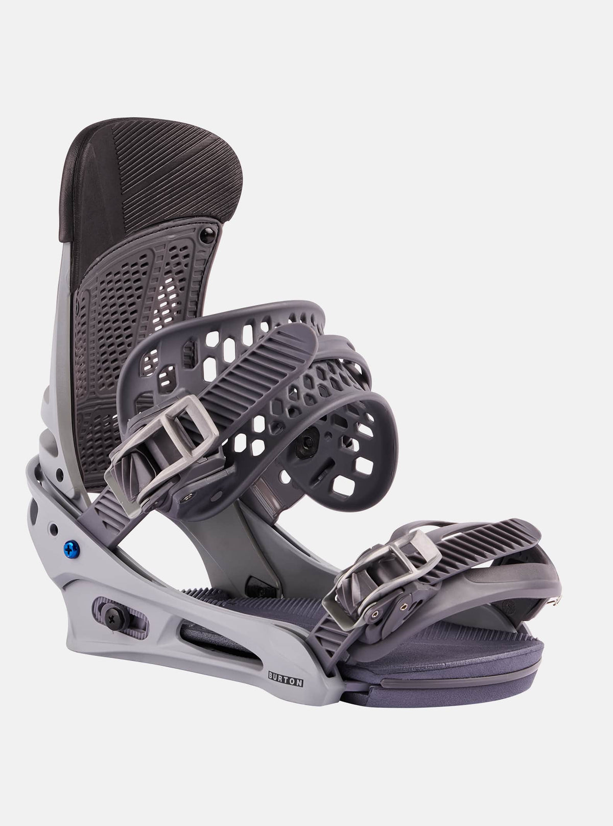 Burton Men's Burton Malavita Re:Flex Snowboard Bindings Gray Fade