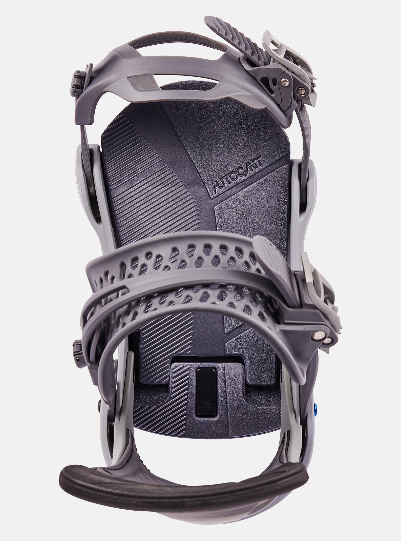 Burton Men's Burton Malavita Re:Flex Snowboard Bindings Gray Fade
