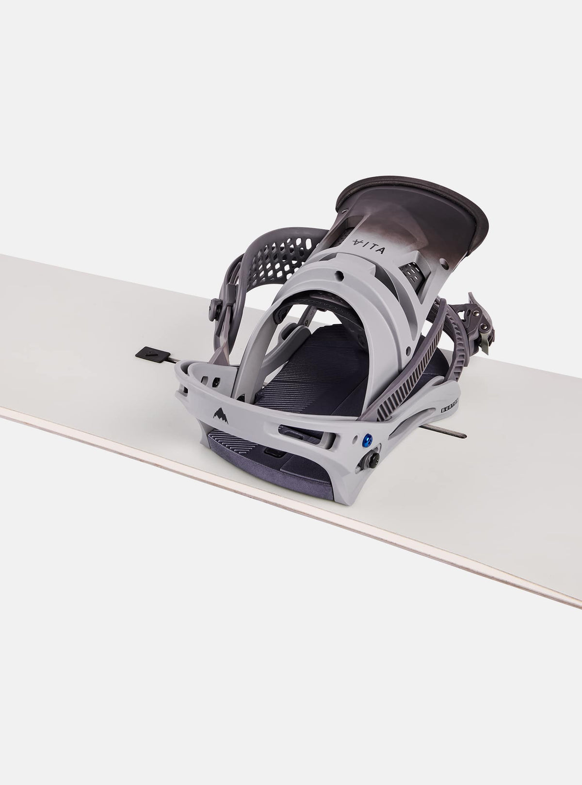 Burton Men's Burton Malavita Re:Flex Snowboard Bindings Gray Fade