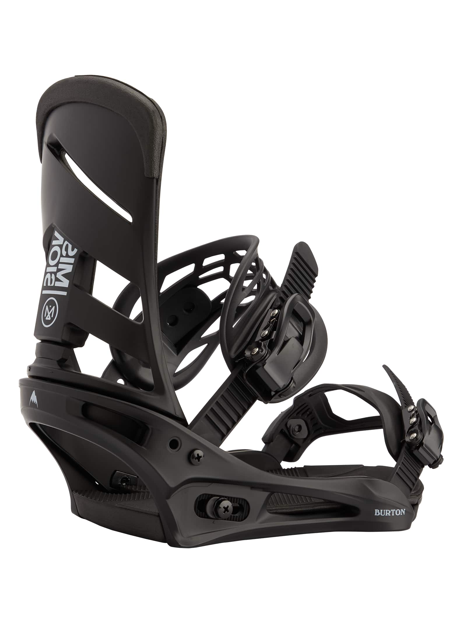 Burton Men's Burton Mission Re:Flex Snowboard Bindings Black
