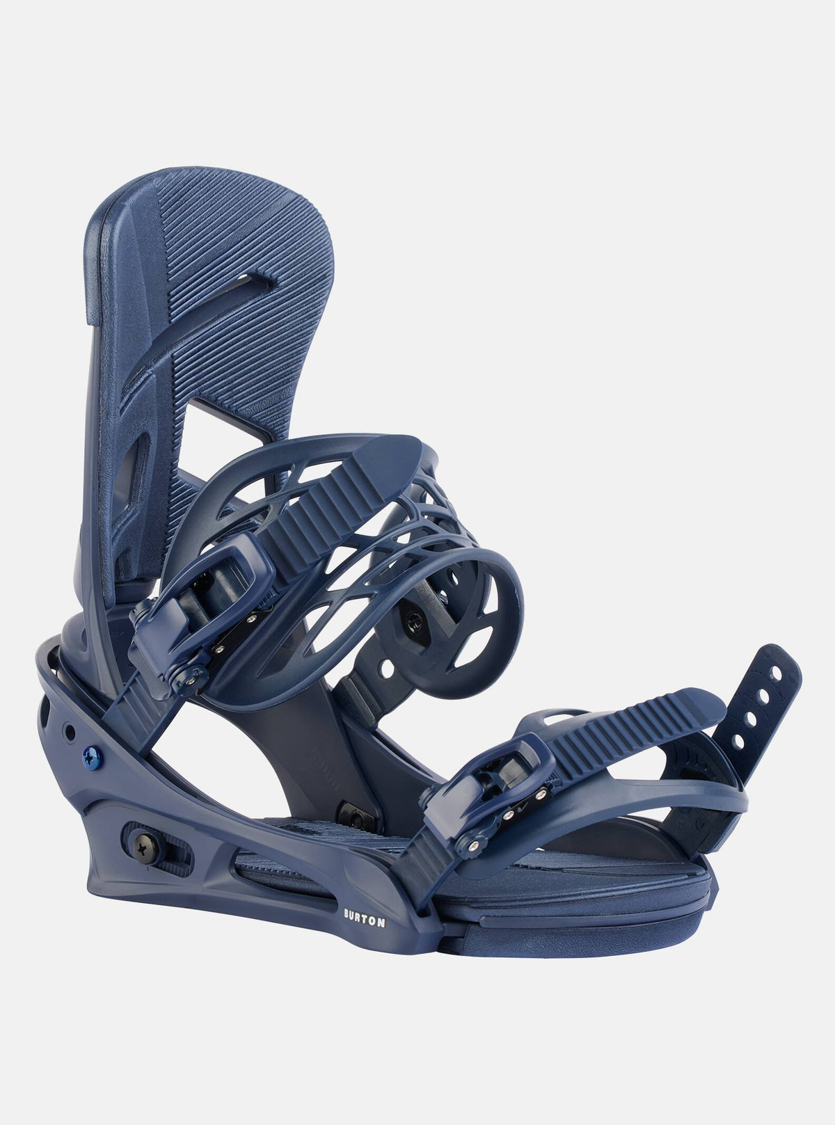 Burton Men's Burton Mission Re:Flex Snowboard Bindings Dress Blue