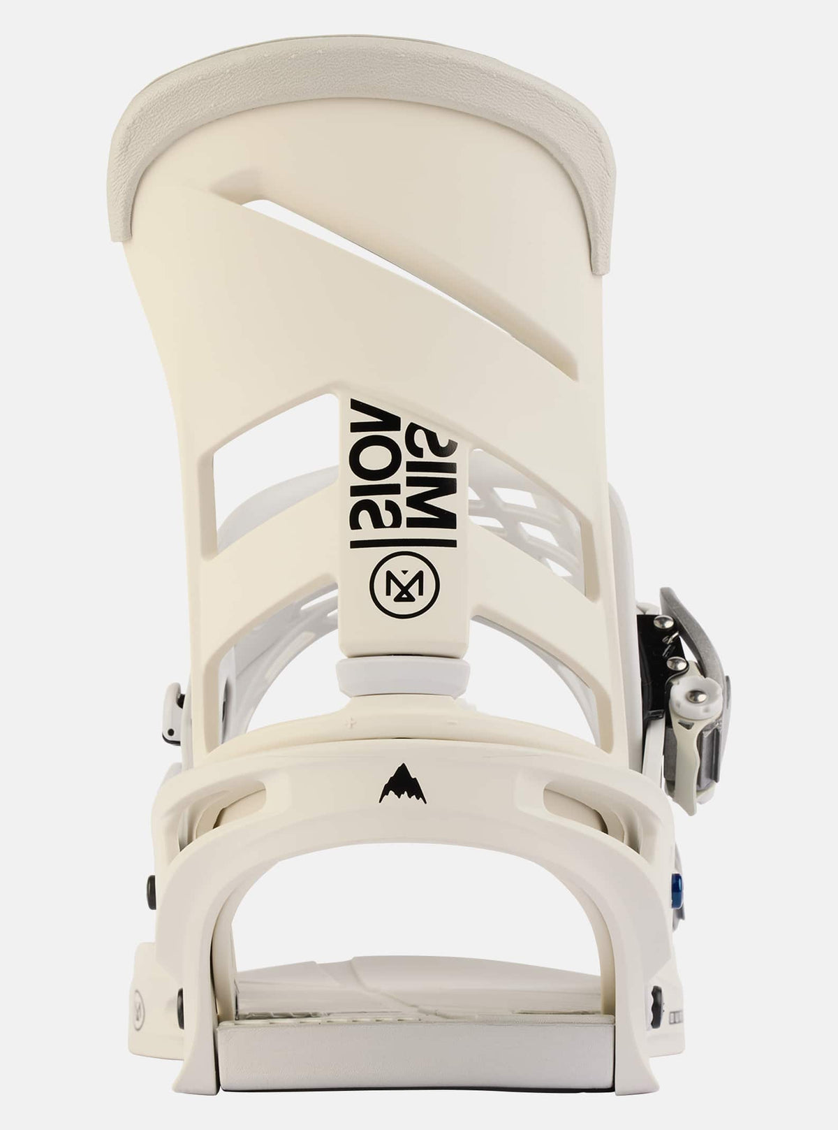 Burton Men's Burton Mission Re:Flex Snowboard Bindings Stout White