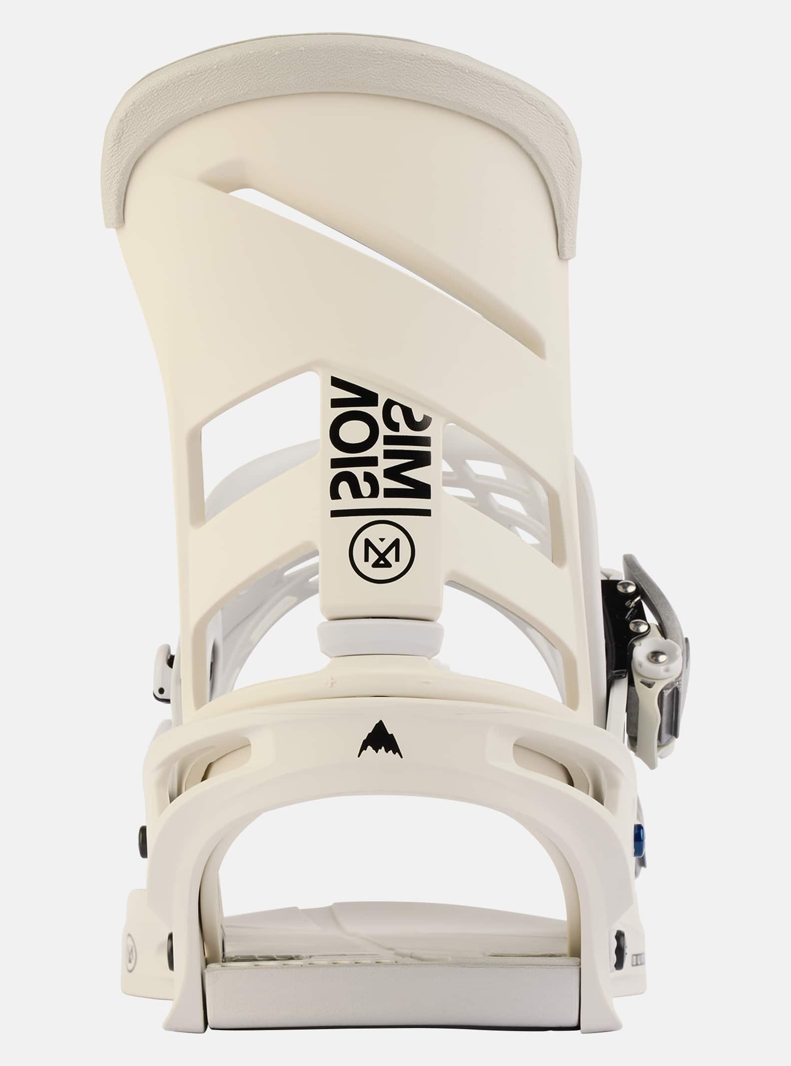 Burton Men's Burton Mission Re:Flex Snowboard Bindings Stout White