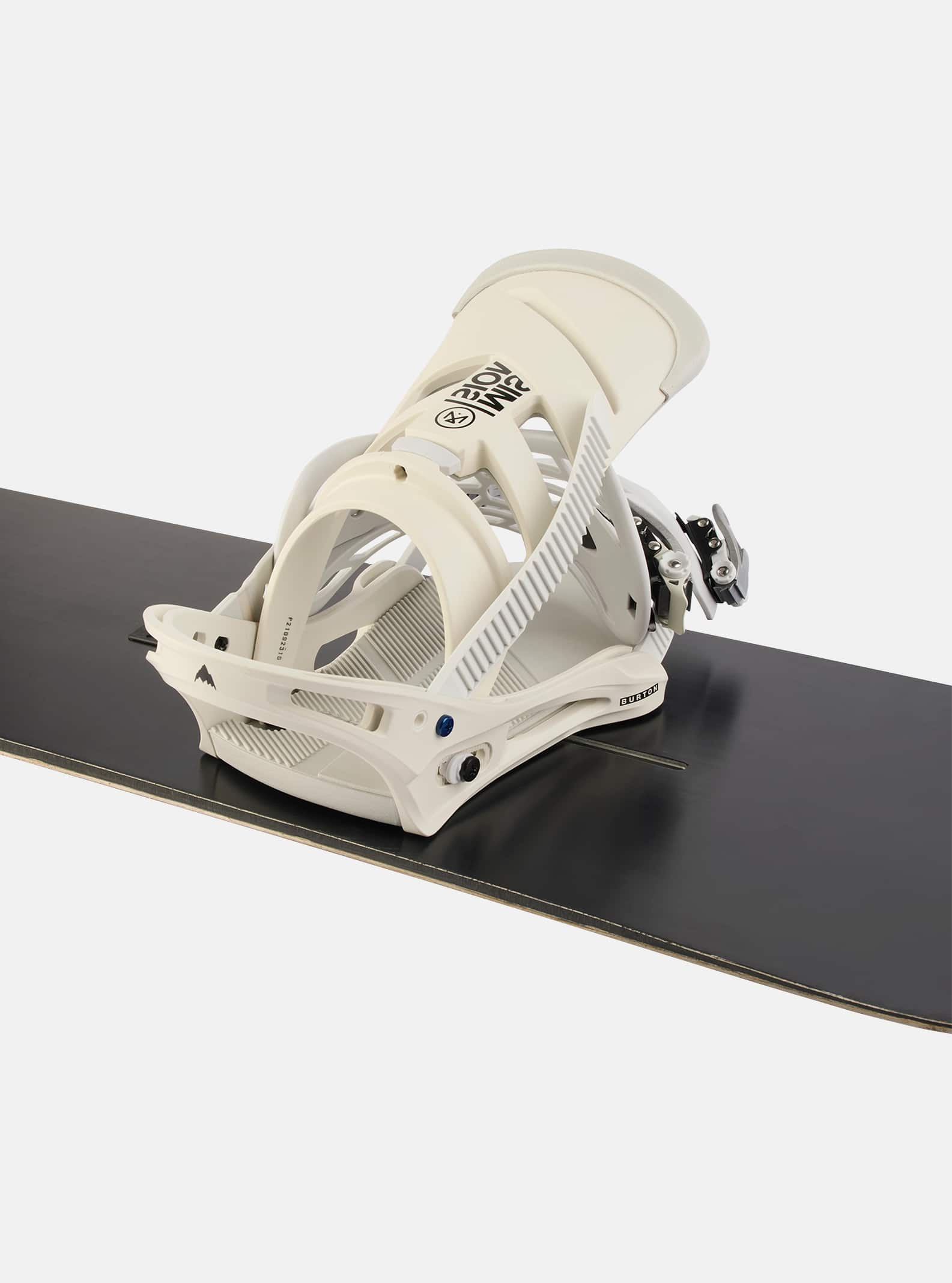 Burton Men's Burton Mission Re:Flex Snowboard Bindings Stout White
