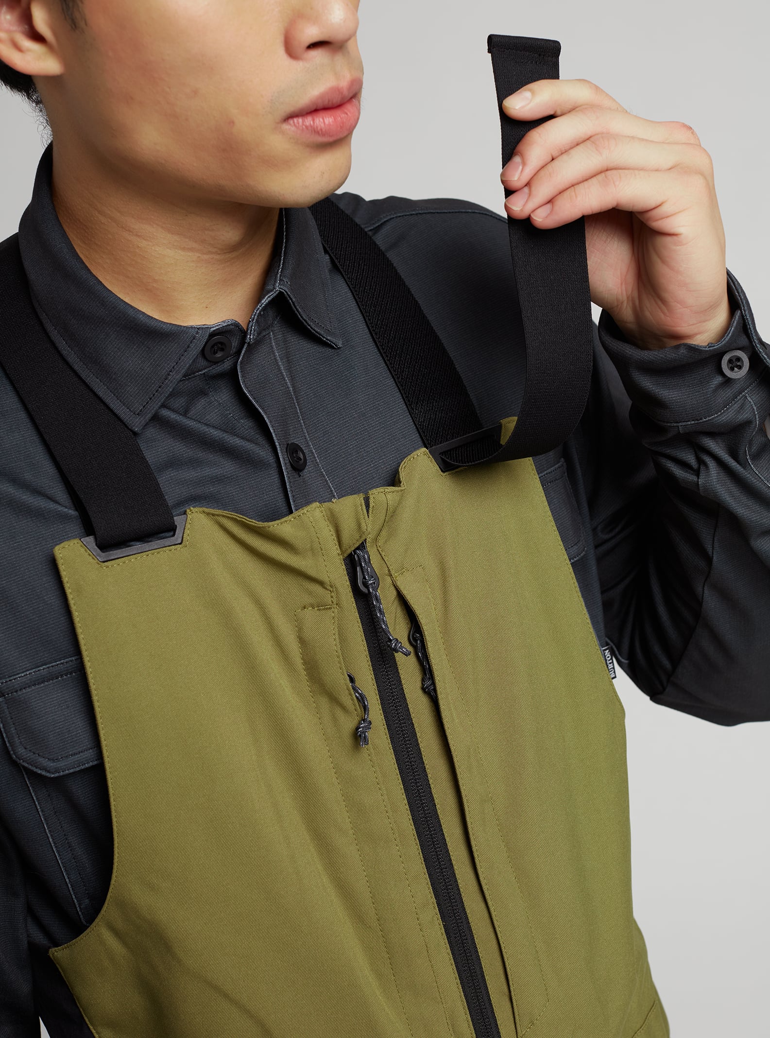 Burton Men's Burton Reserve 2L Bib Pants Martini Olive