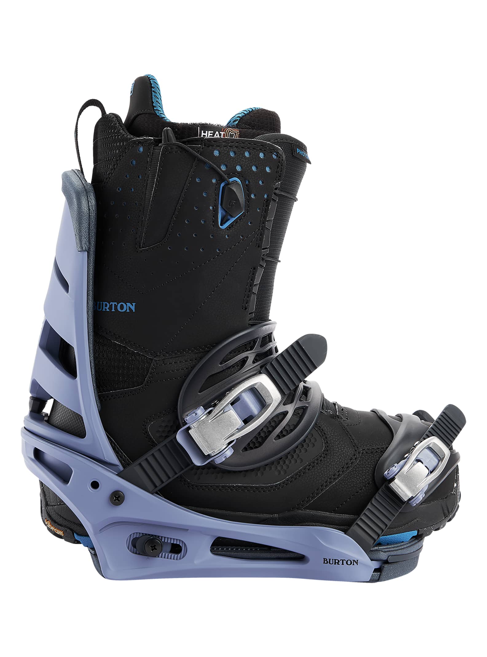 Burton Mission Re:Flex Snowboard Binding 2022 Blue gray