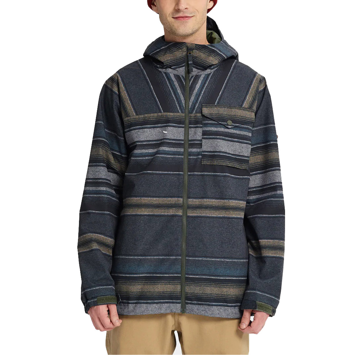 Burton Portal Jacket 2019 Clover Tusk Stripe 2