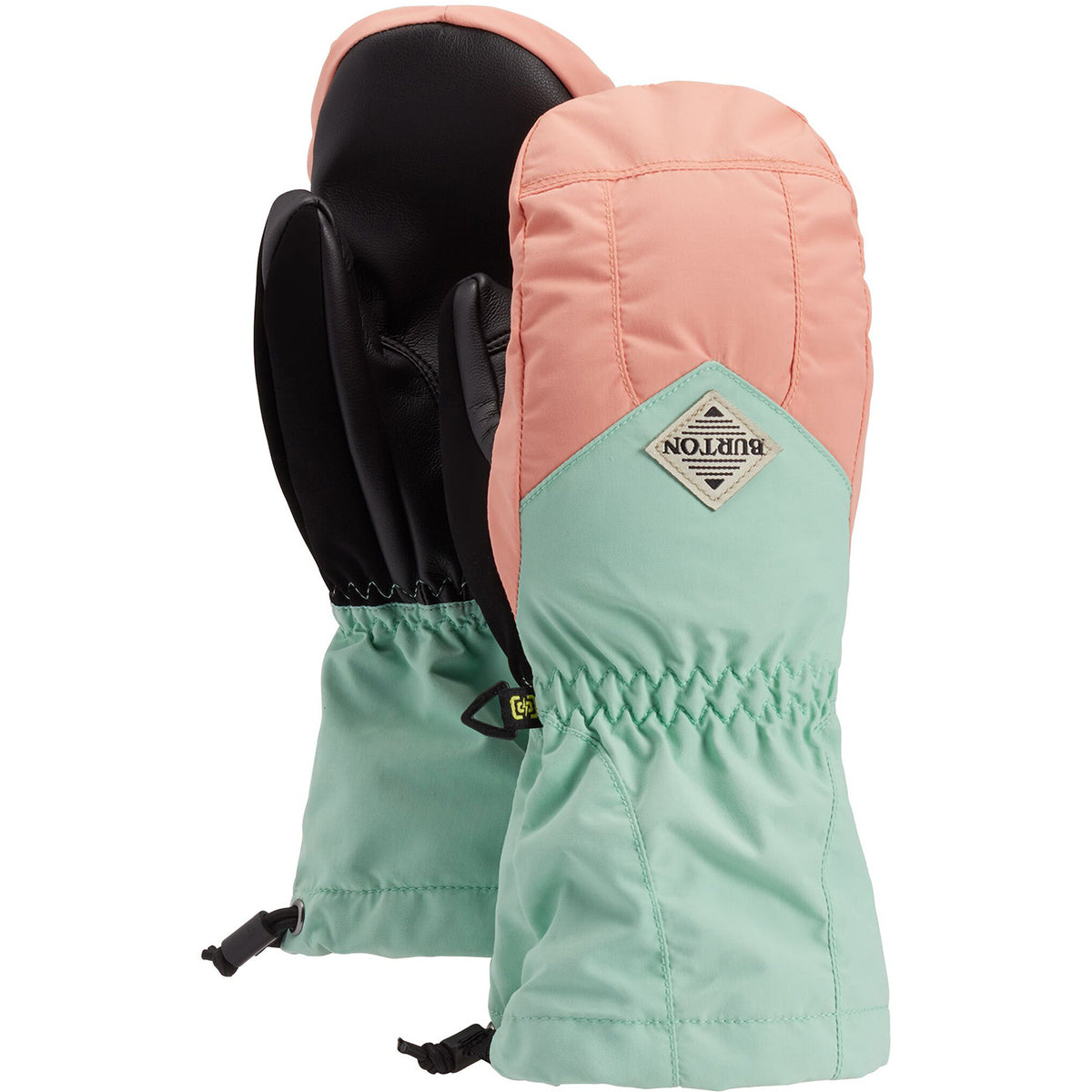 Burton Profile Kids Snowboard Mitt 2021 Pink Dahlia / Faded Jade
