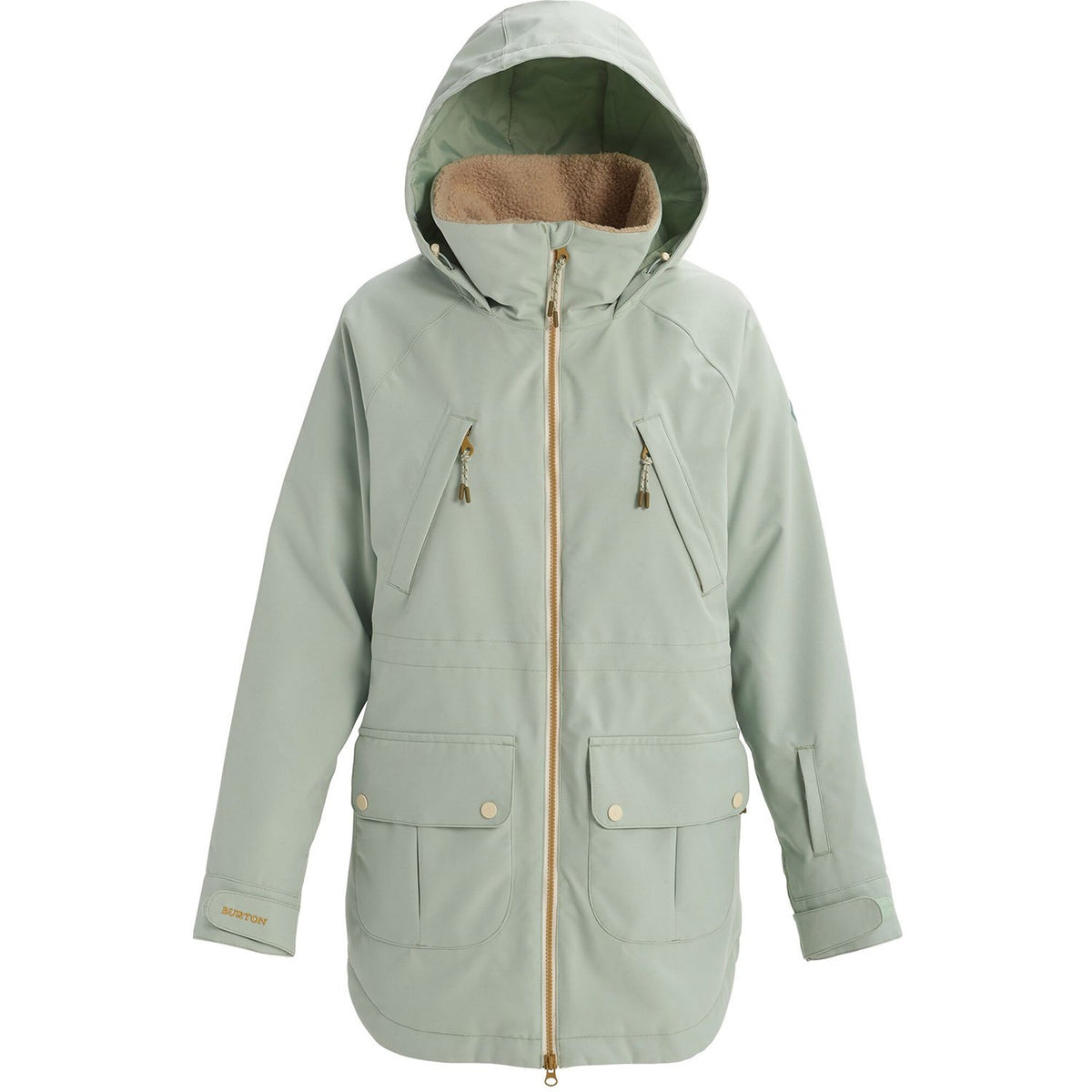 Burton Prowess Jacket 2020 Aqua Gray Revel Stripe 1