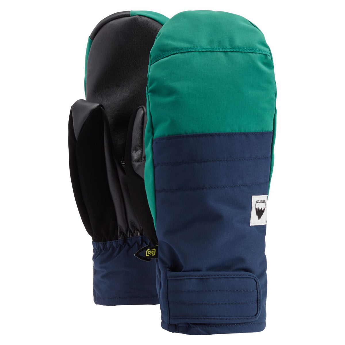 Burton Reverb Gore-Tex Snowboard Mitt 2021 Dress Blues Antique Green