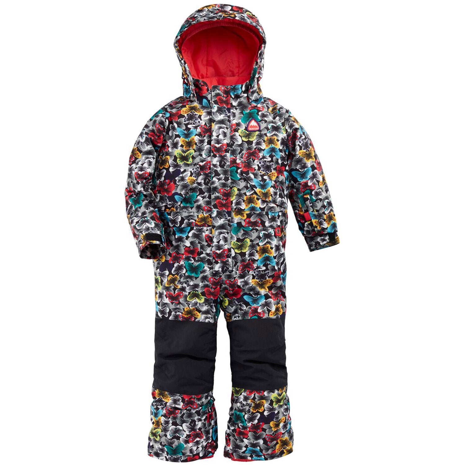 Burton Toddlers One Piece Snow Suit 2021 Hibiscus Pink / Limeade