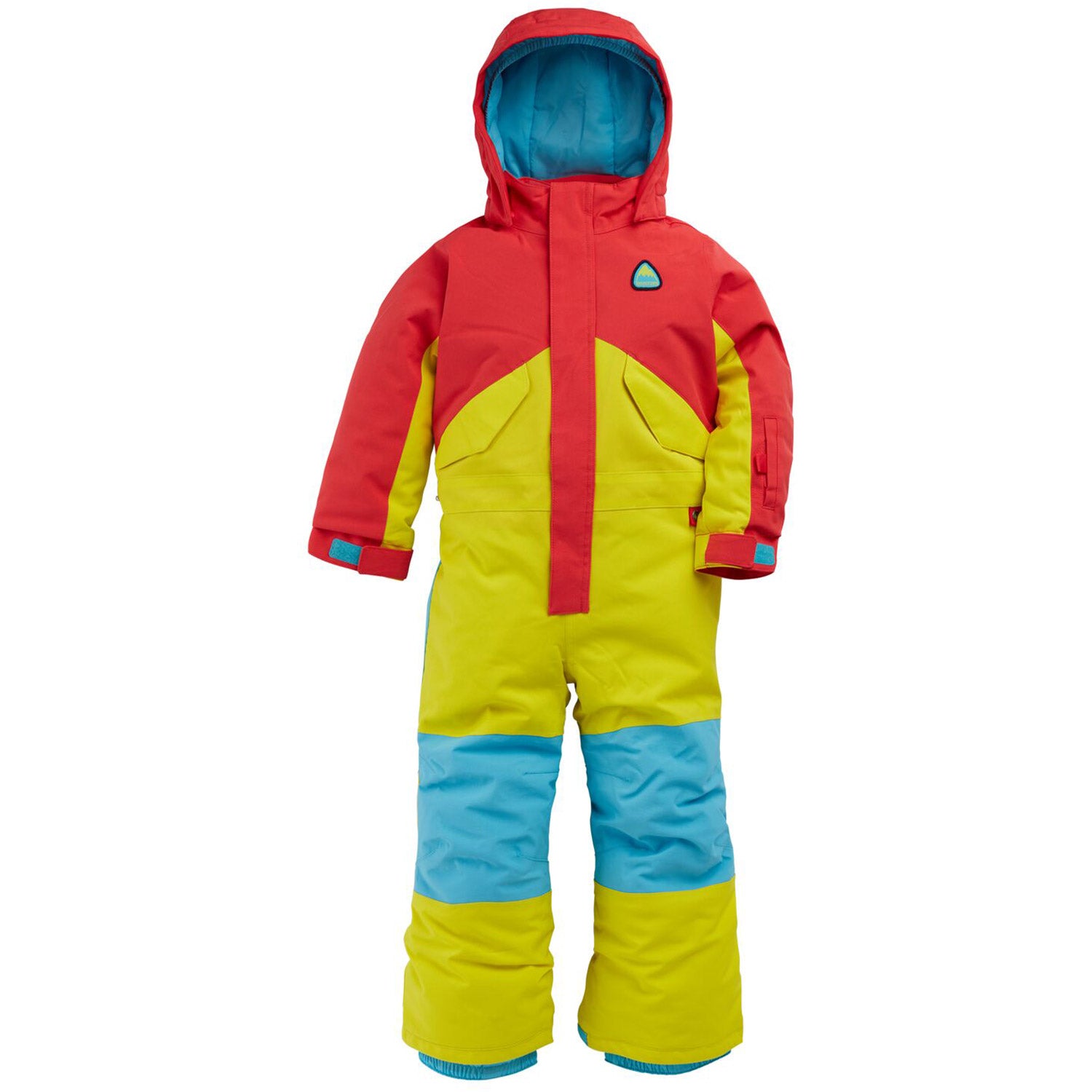 Burton Toddlers One Piece Snow Suit 2021 Hibiscus Pink / Limeade