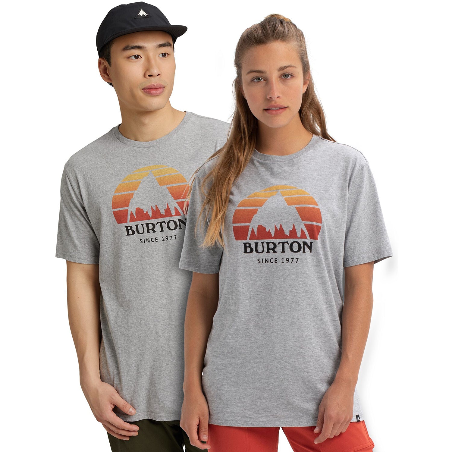 Burton Underhill Short Sleeve Tee 2020 Gray Heather