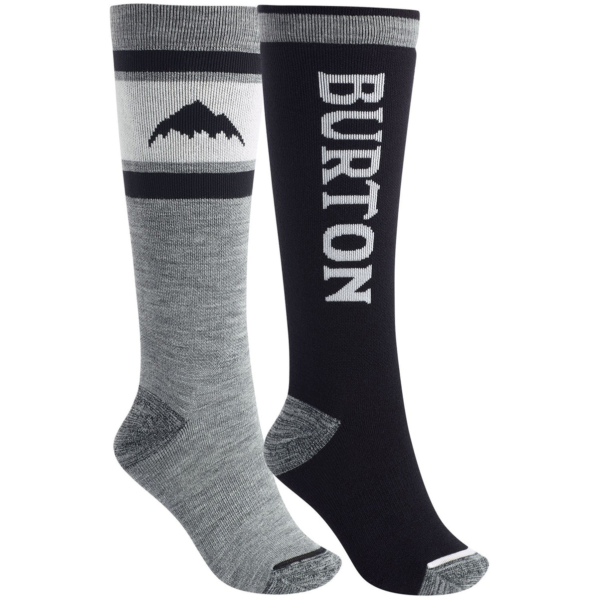 Burton Weekend Midweight Womens Snowboard Sock 2-Pack 2021 True Black