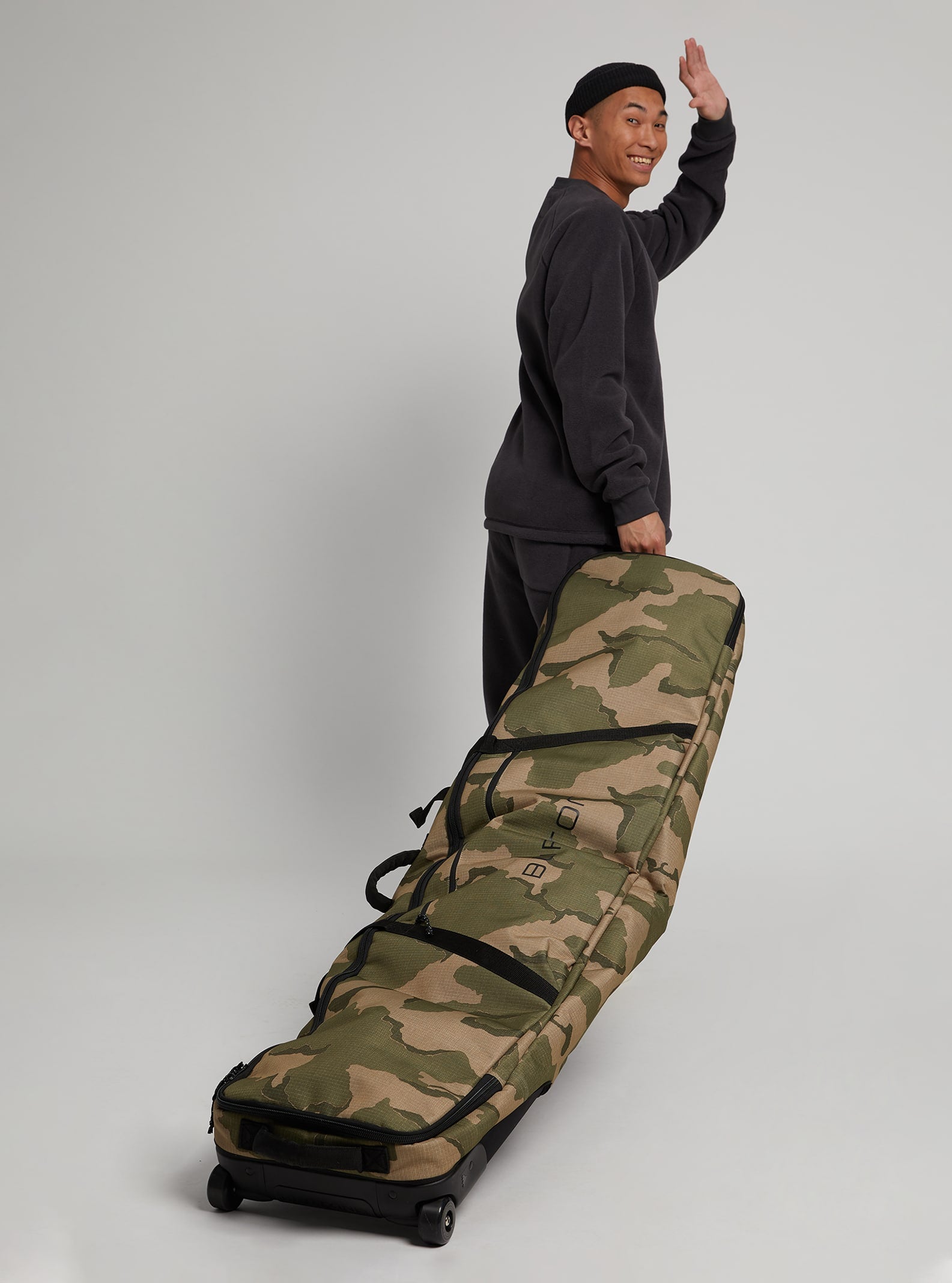 Burton Wheelie Board Case Board Bag 2022 Barren camo print