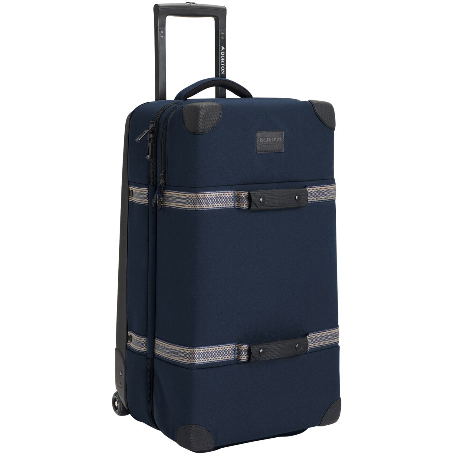 Burton Wheelie Double Deck 86L Travel Bag 2021 Dress Blues Waxed