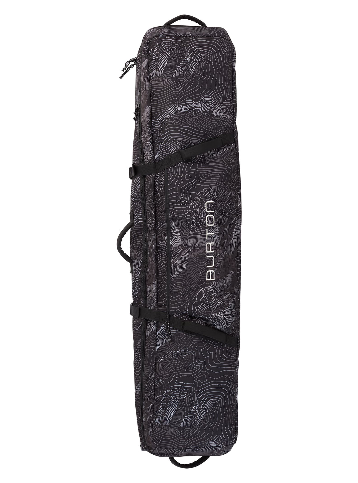 Burton Wheelie Locker Board Bag 2022 Black mansfield topo