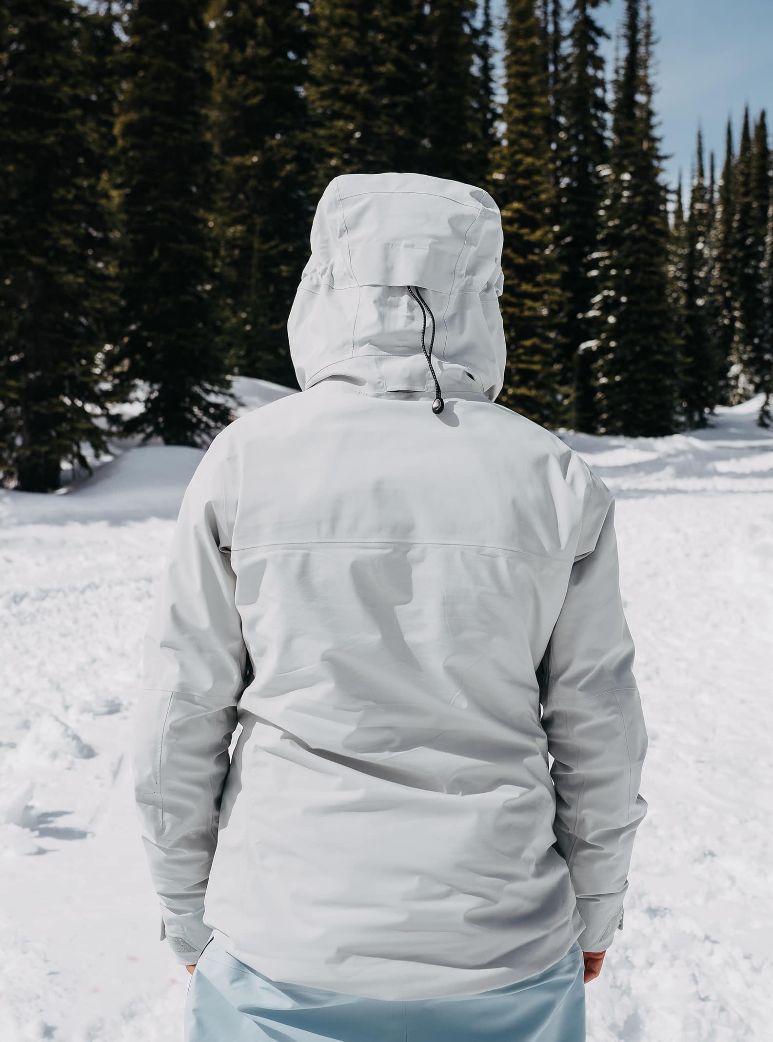 Burton Women's Burton [ak] Embark GORE-TEX 2L Jacket Gray Cloud