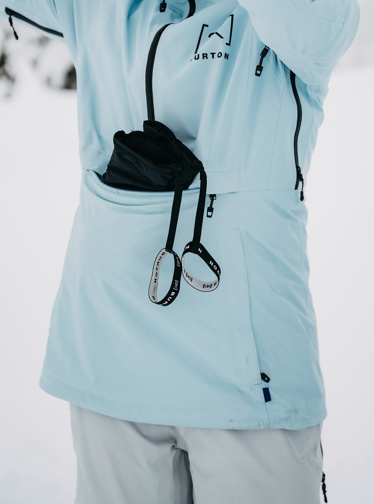 Burton Women's Burton [ak] Kimmy GORE-TEX 2L Anorak Jacket Ballad Blue