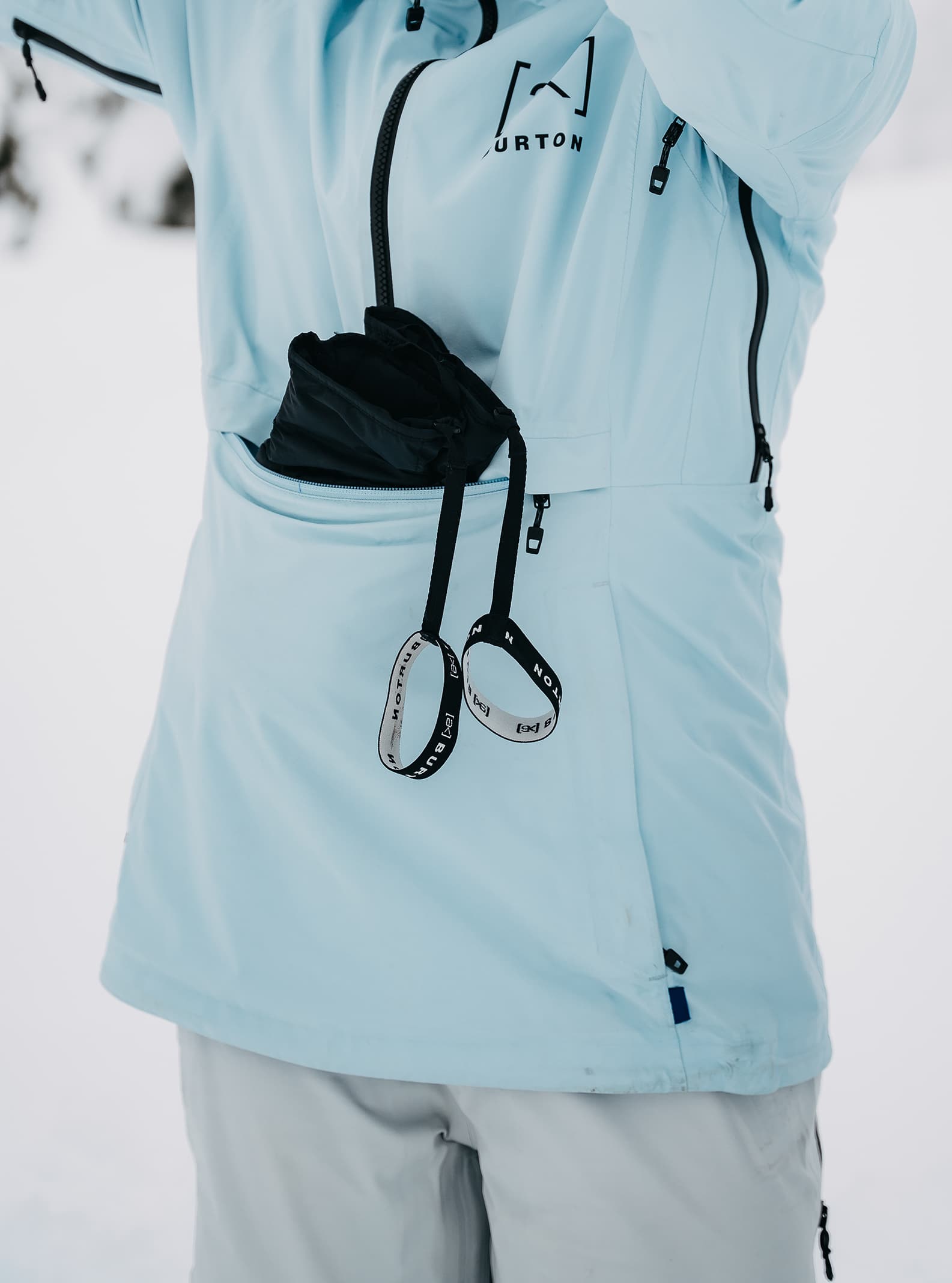 Burton Women's Burton [ak] Kimmy GORE-TEX 2L Anorak Jacket Ballad Blue