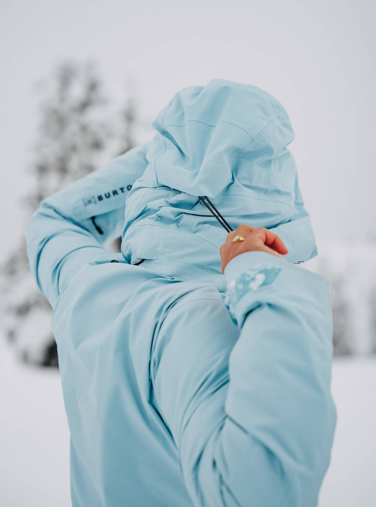 Burton Women's Burton [ak] Kimmy GORE-TEX 2L Anorak Jacket Ballad Blue