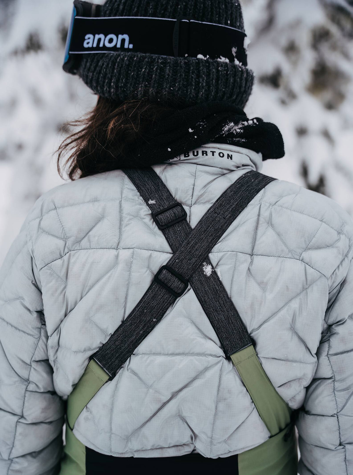 Burton Women's Burton [ak] Kimmy GORE-TEX 2L Bib Pants Hedge Green