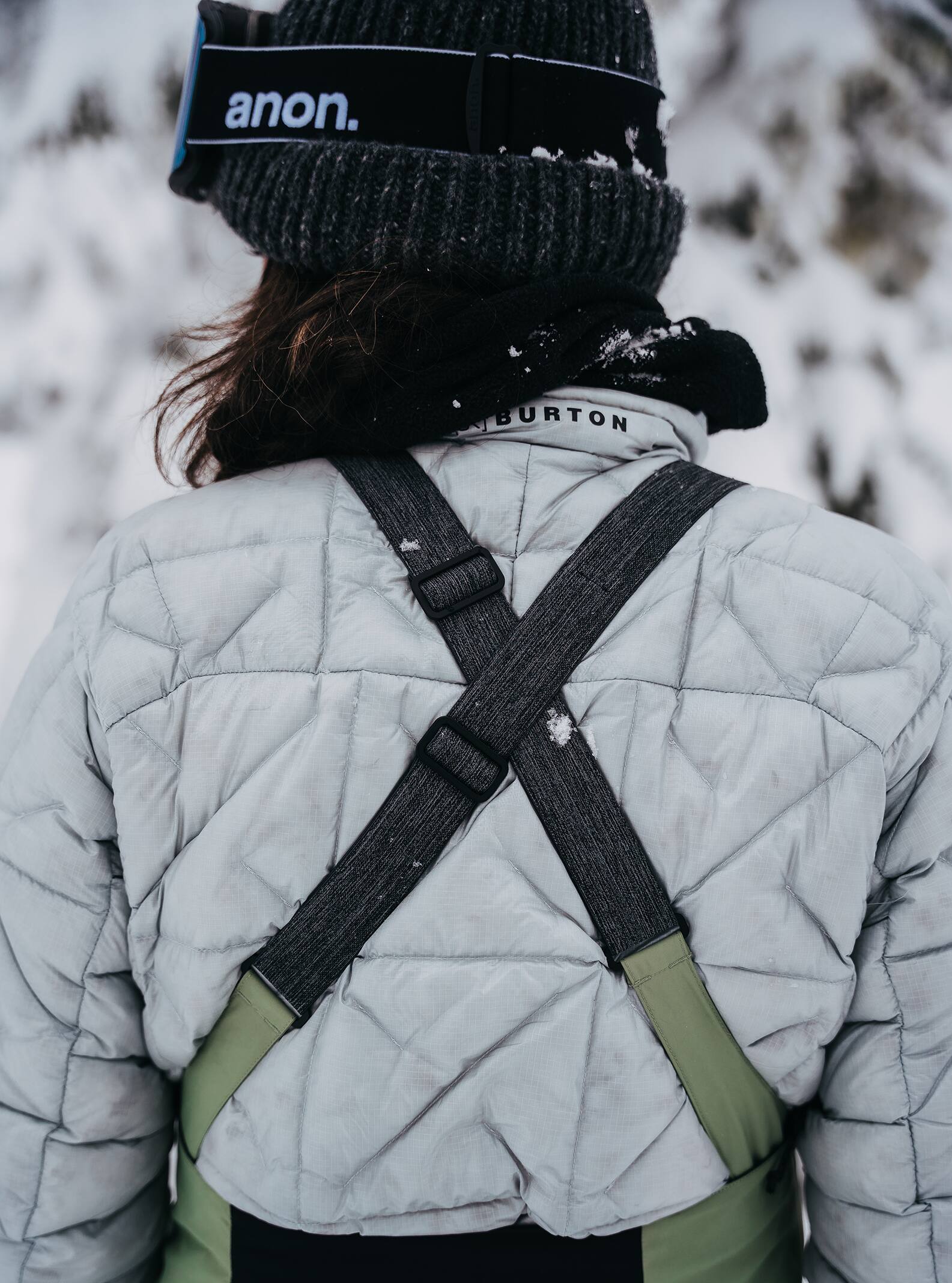 Burton Women's Burton [ak] Kimmy GORE-TEX 2L Bib Pants Hedge Green