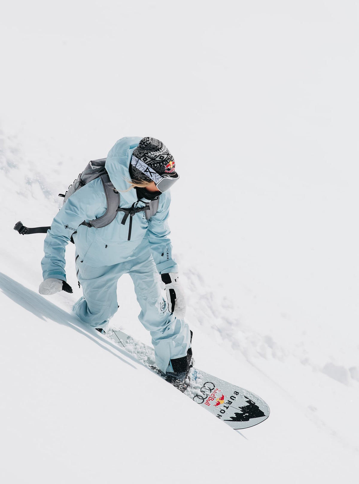 Burton Women's Burton [ak] Kimmy GORE-TEX 3L Stretch Bib Pants Ballad Blue