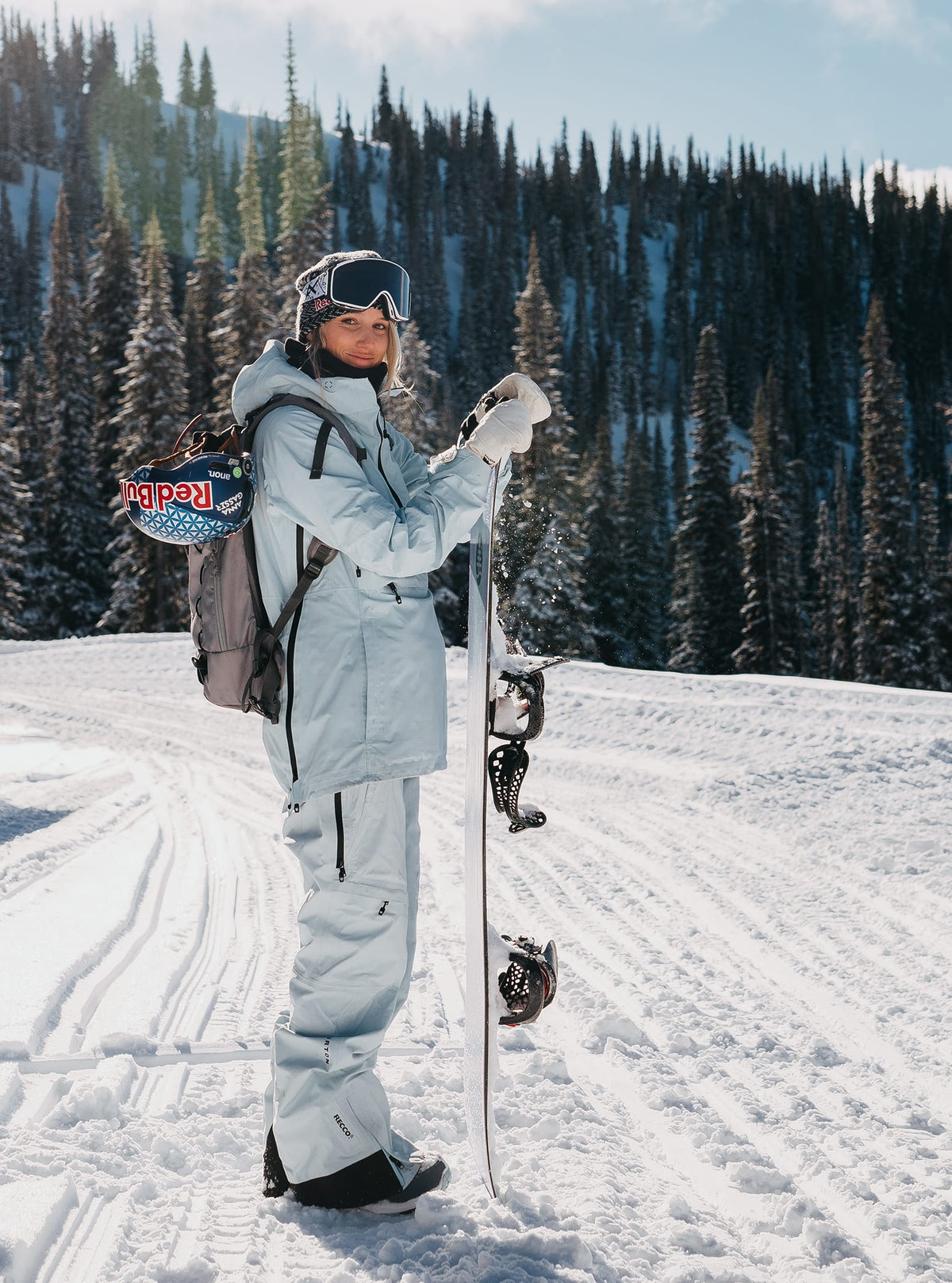 Burton Women's Burton [ak] Kimmy GORE-TEX 3L Stretch Bib Pants Ballad Blue