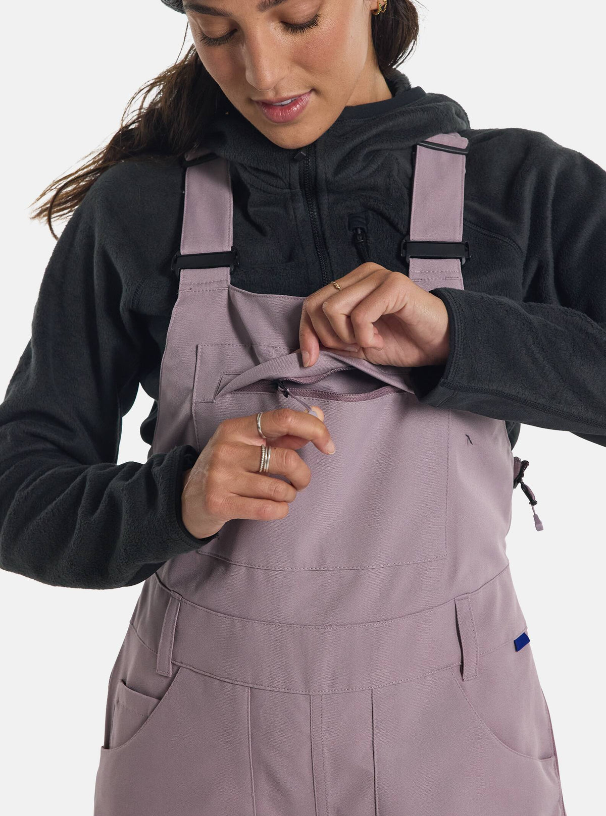 Burton Women's Burton Avalon 2L Bib Pants Elderberry