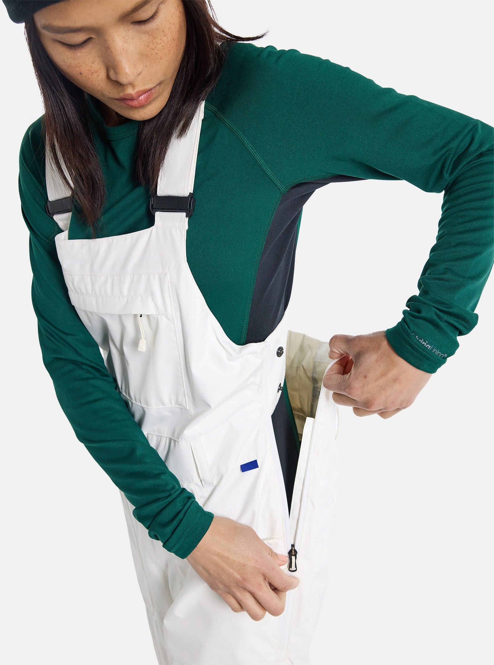 Burton Women's Burton Avalon GORE-TEX 2L Bib Pants Stout White