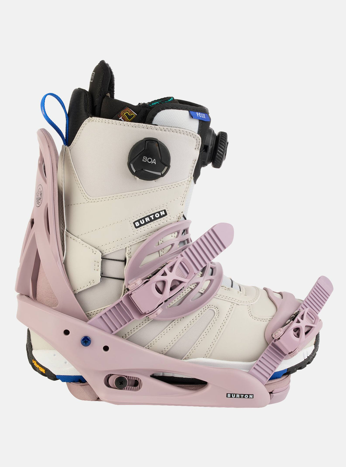 Burton Women's Burton Citizen Re:Flex Snowboard Bindings Elderberry
