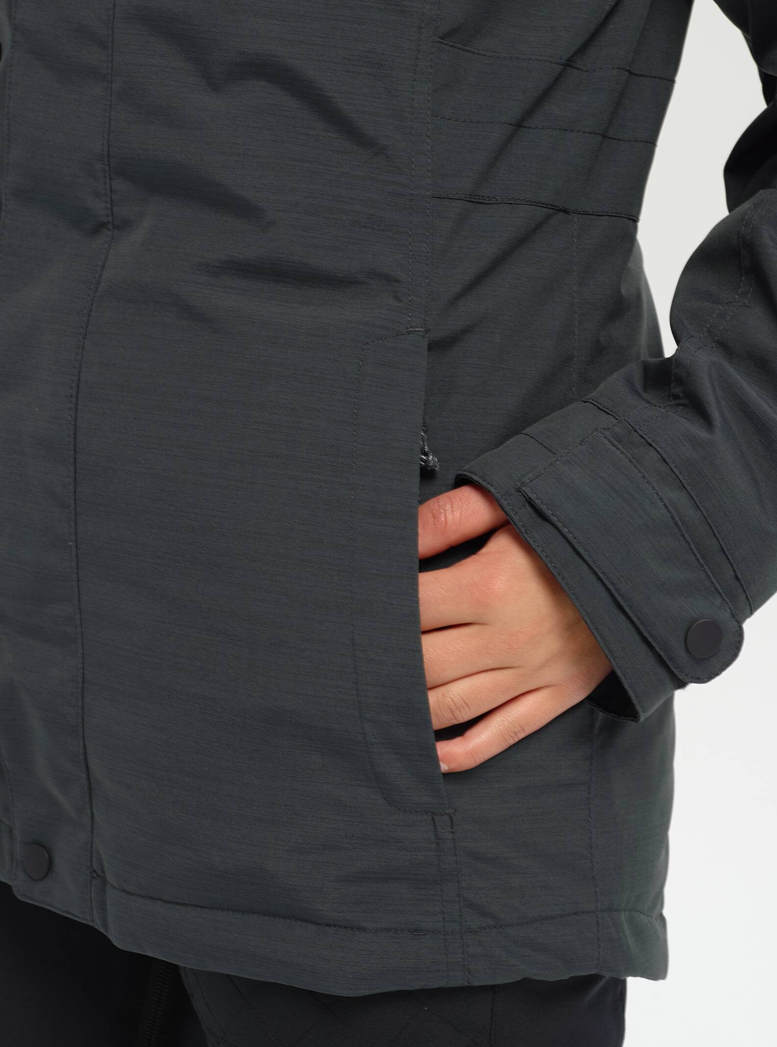 Burton Women's Burton Jet Set 2L Jacket True Black Heather