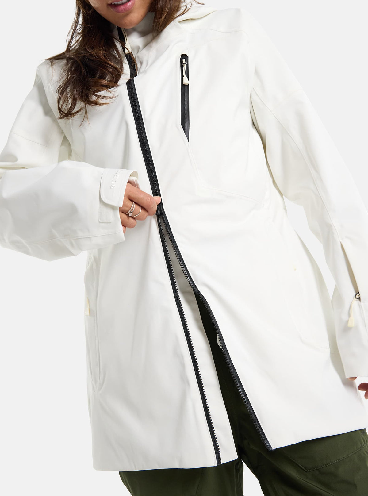 Burton Women's Burton Pyne 2L Jacket Stout White