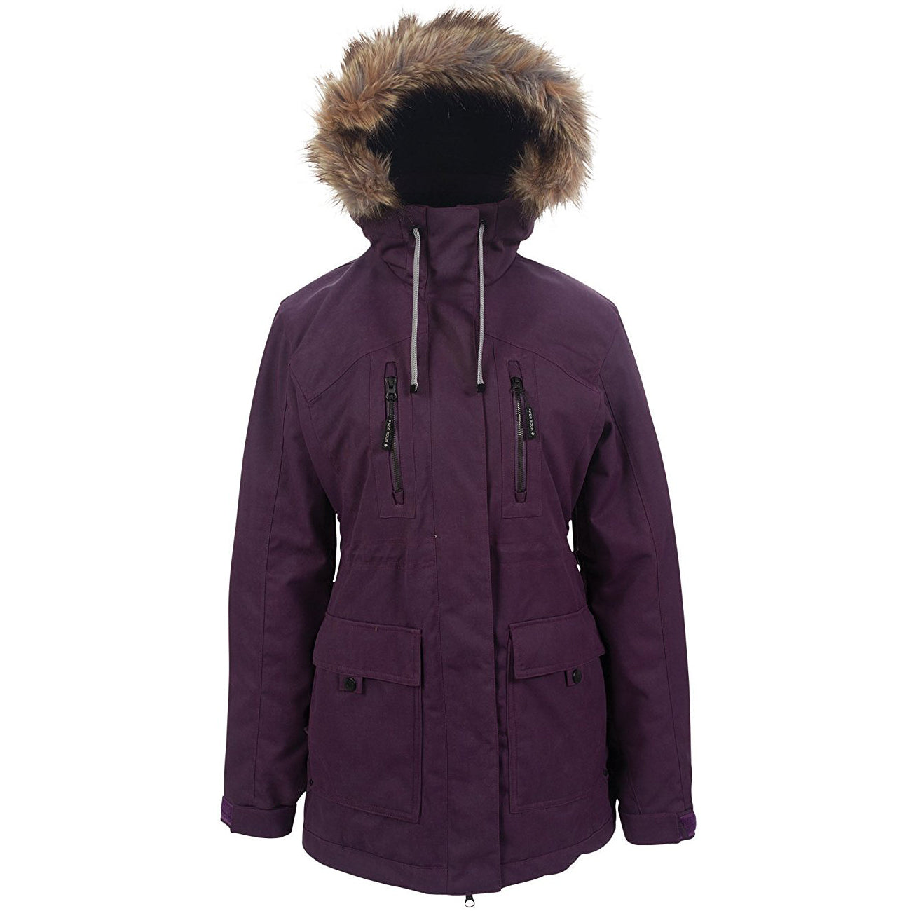 Powder Room Station Snow Jacket Black Orchid