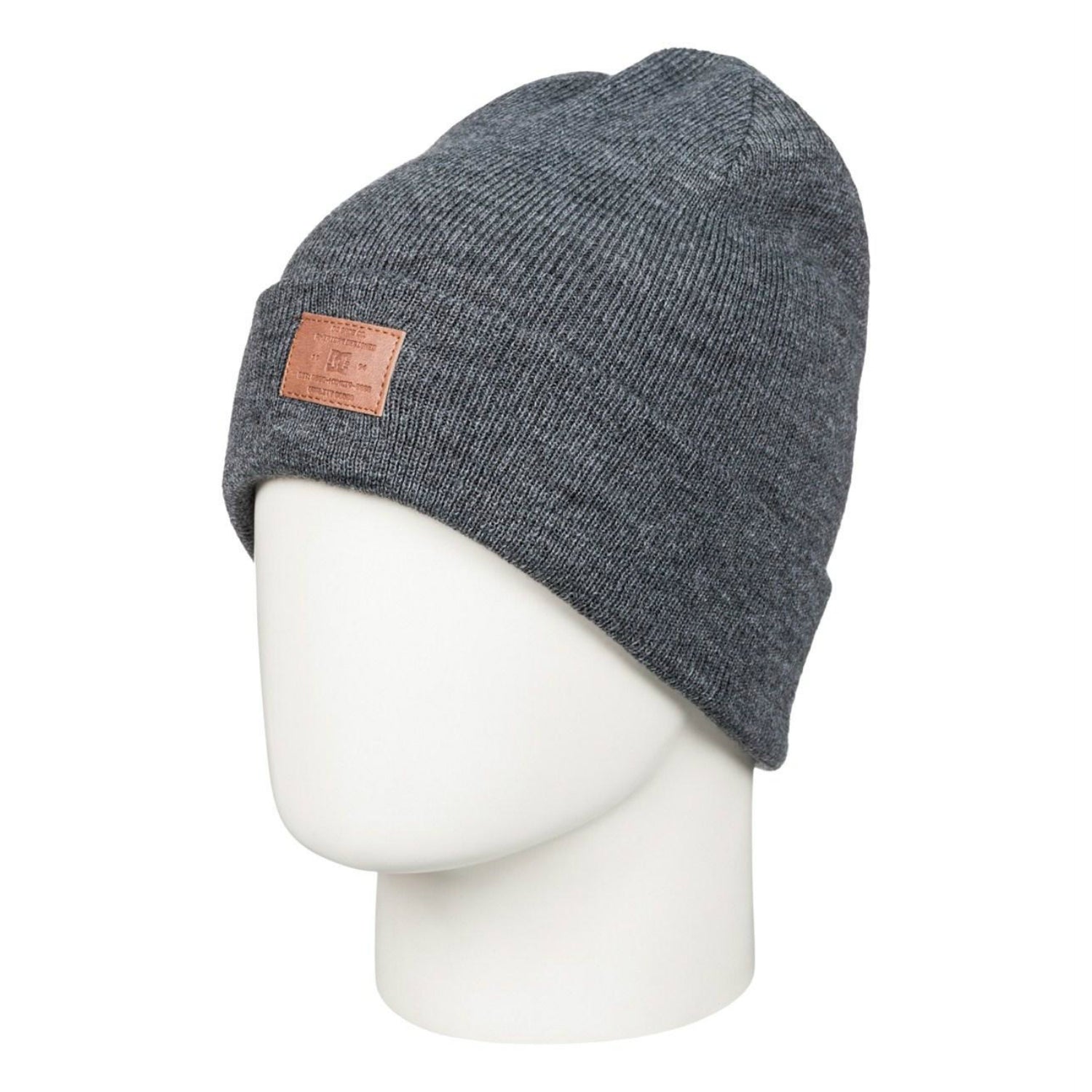 DC Label Snowboard Beanie Heather Pewter