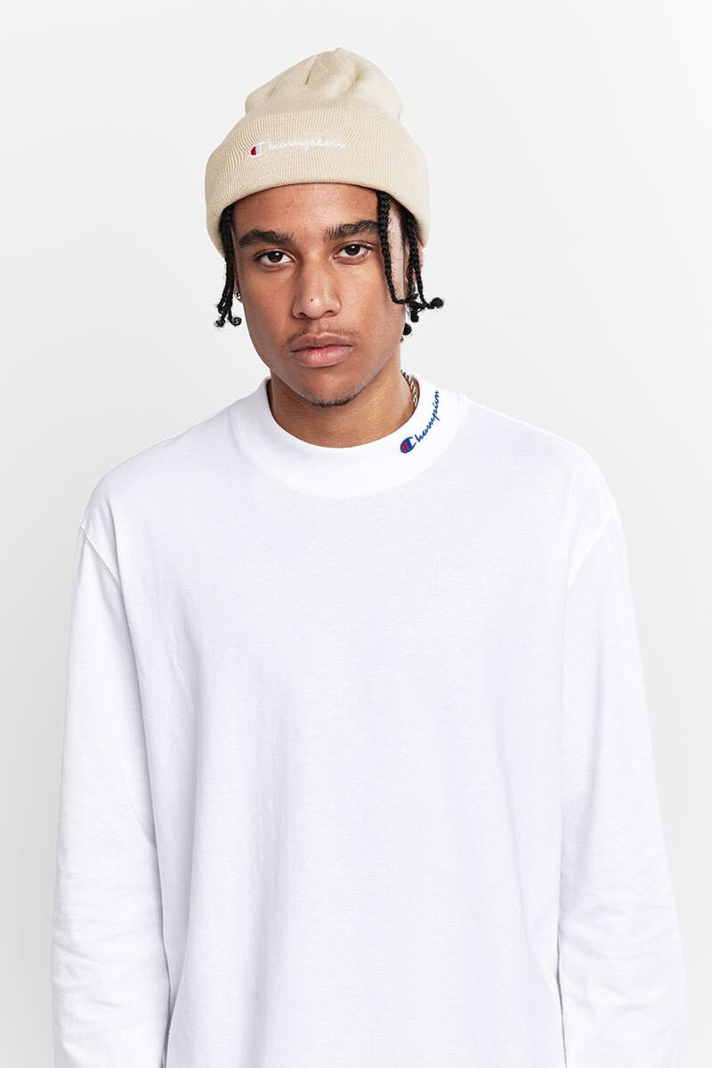 Champion C Life Script Beanie Pebblestone