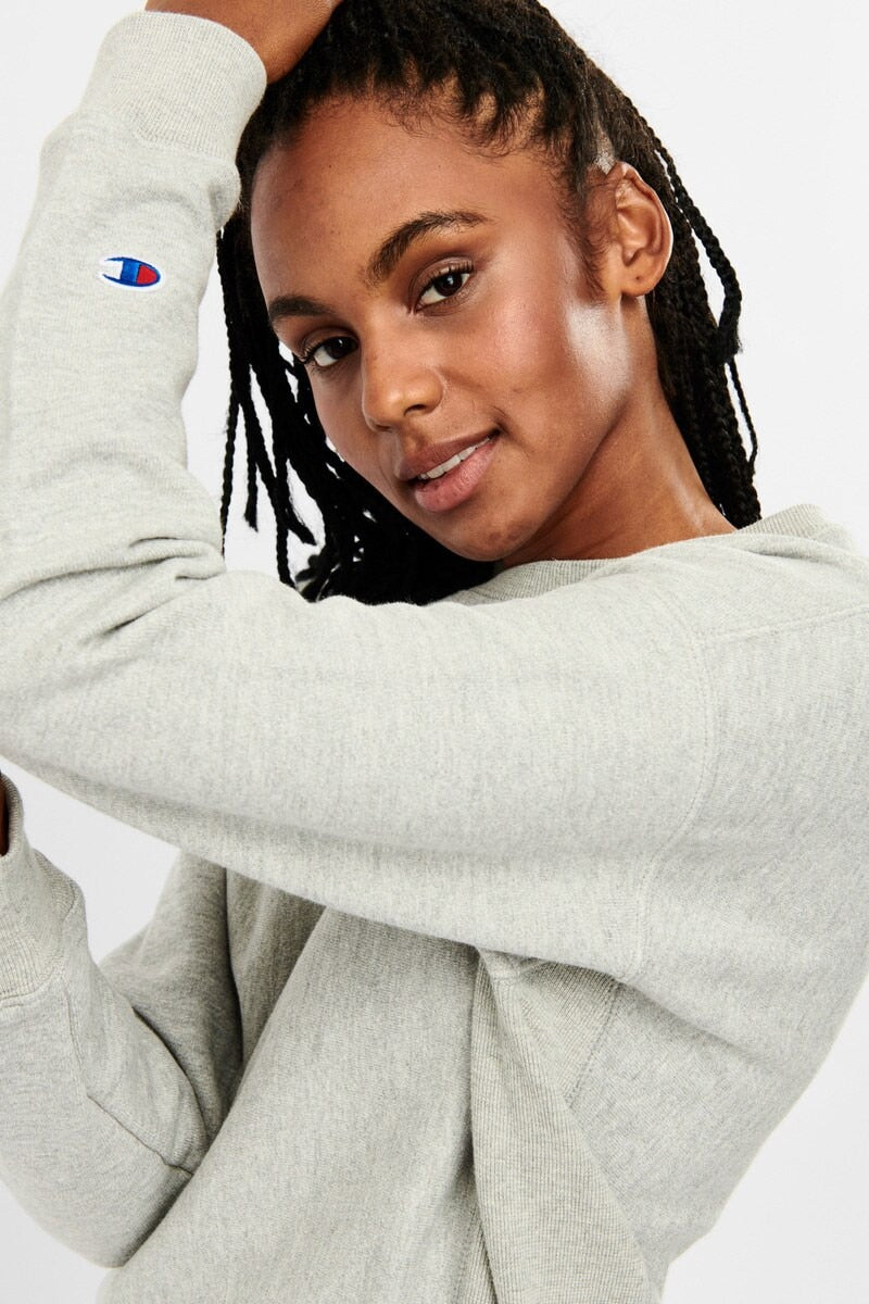 Champion Reverse Weave Crew Oxford grey heather