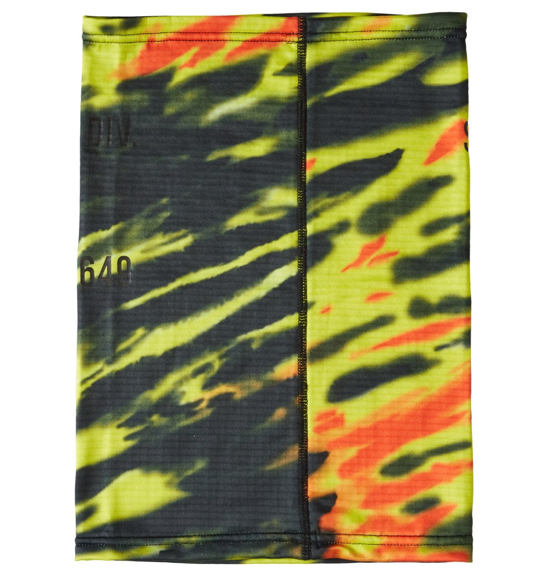 DC Men's Canvas Neck Warmer Angled tie dye sulphur spring