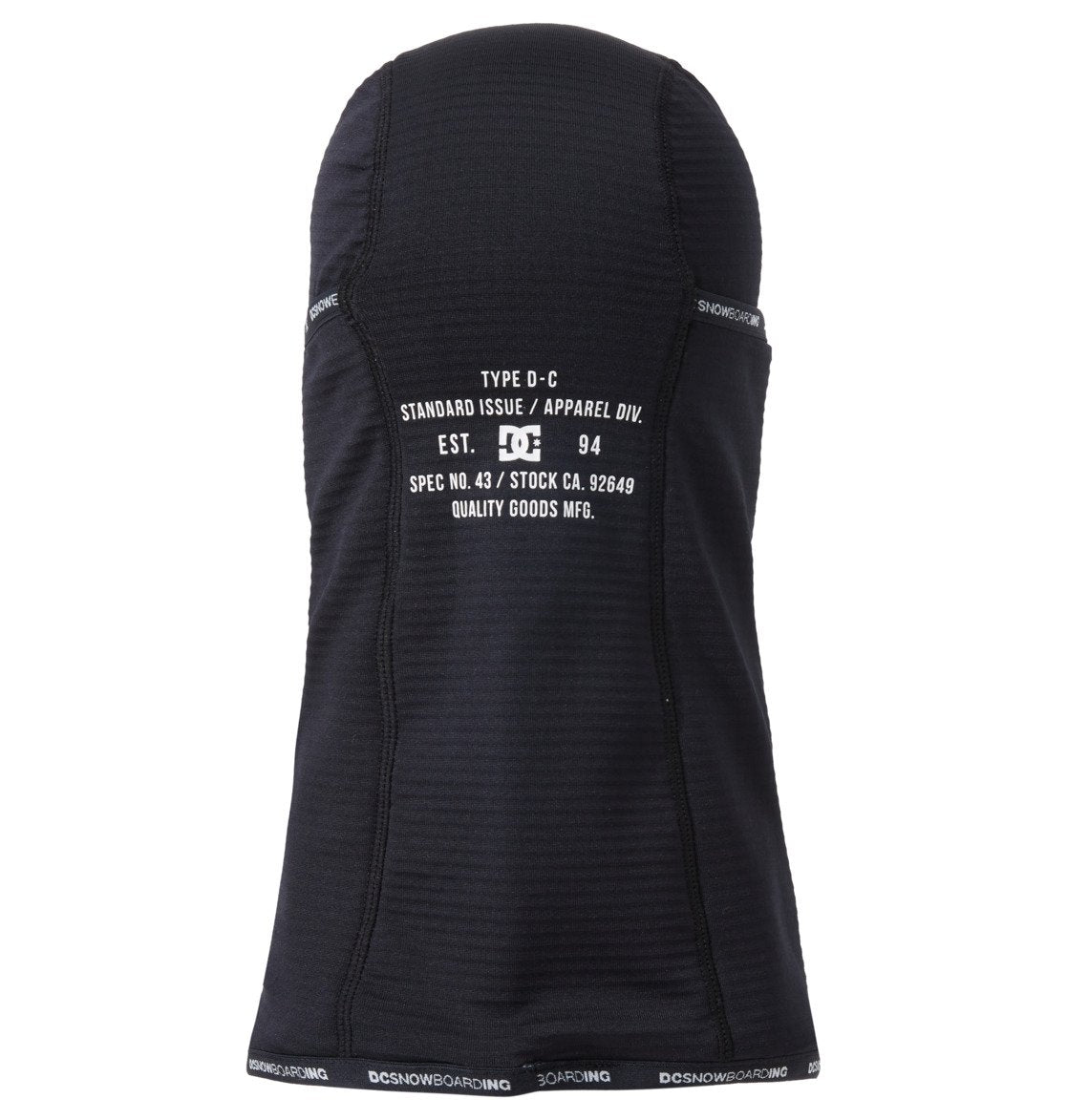 DC Men's Felony Balaclava Black