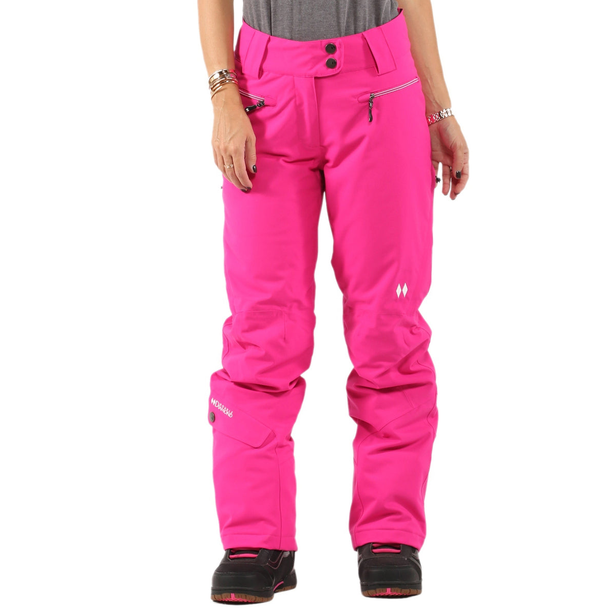 Double Diamond Cloud Insulated Snow Pant 2018 Magenta