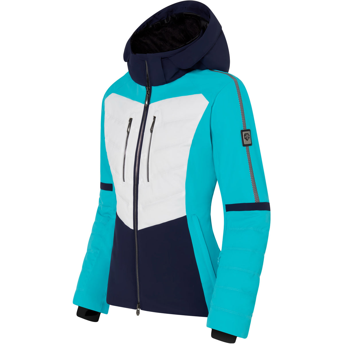 descente-Brianne Ski Jacket scuba blue