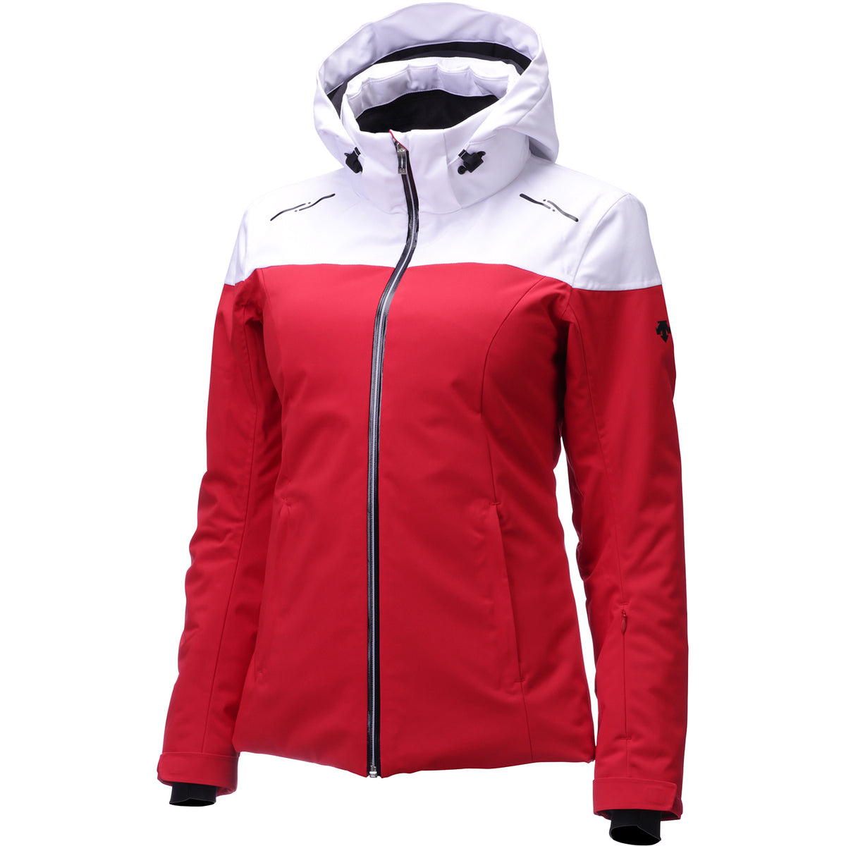Descente Emilia Ski Jacket 2020 Electric Red Super White