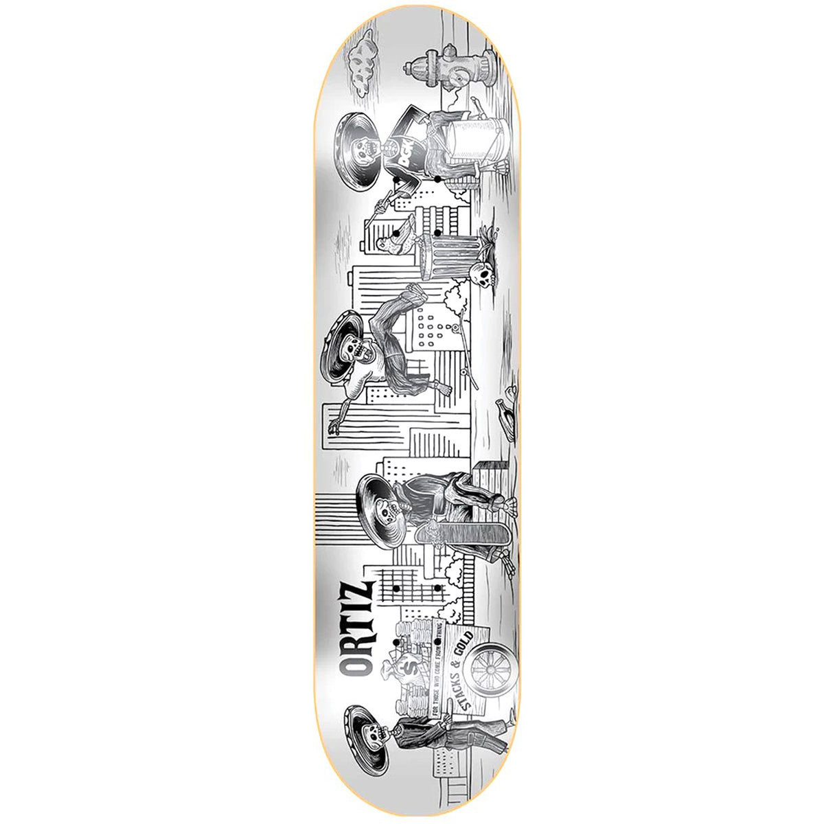 Chaz Ortiz Mashup 7.8" Skateboard Deck