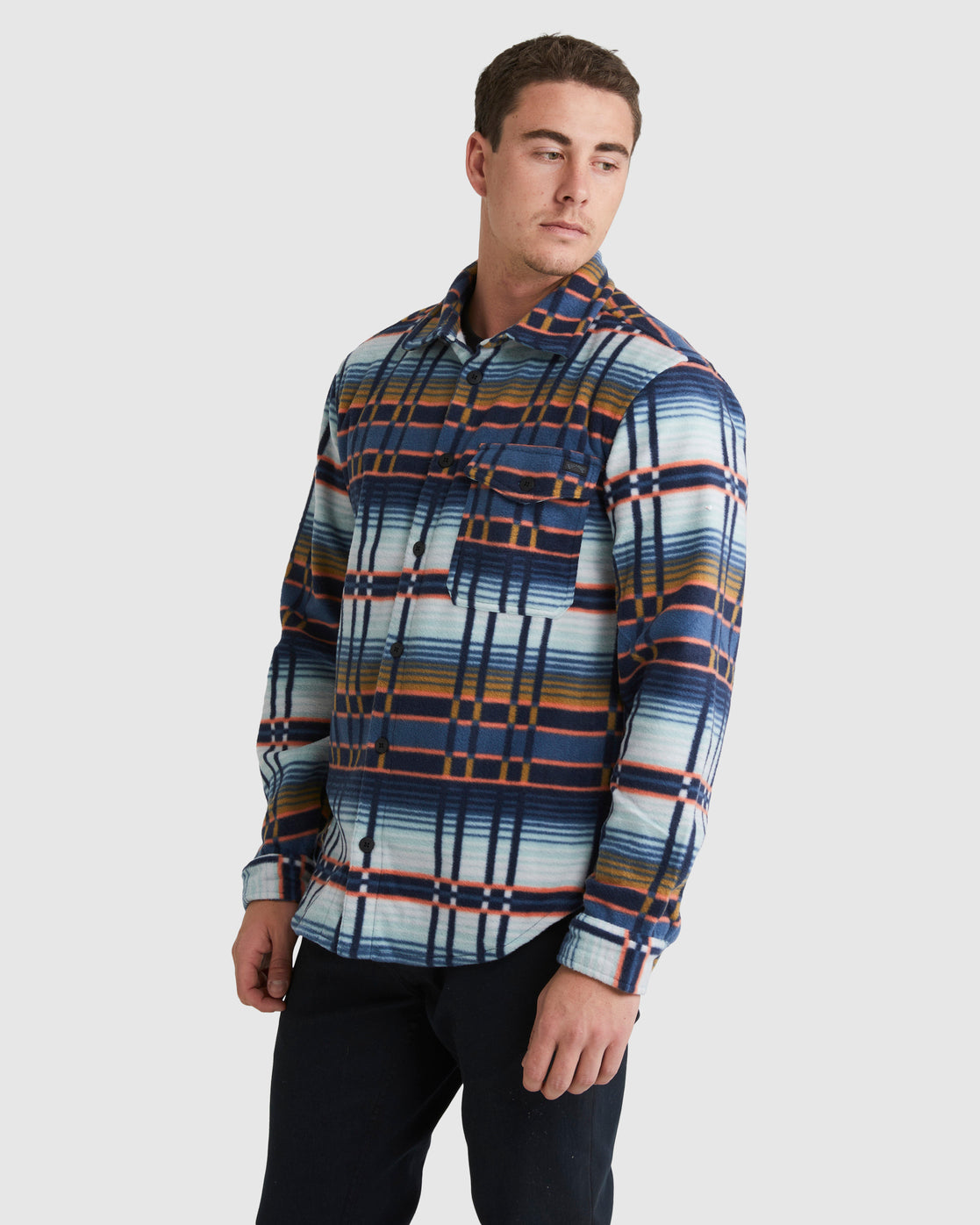 Billabong A/Div Furnace Flannel Shirt DUSTY BLUE