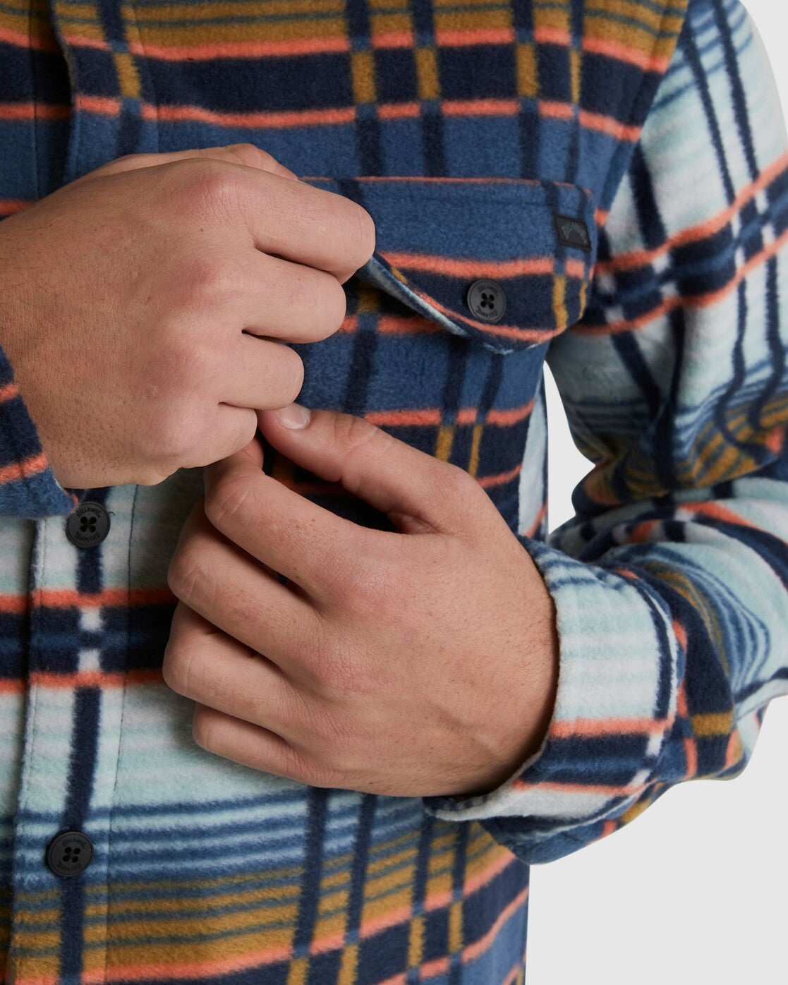 Billabong A/Div Furnace Flannel Shirt DUSTY BLUE