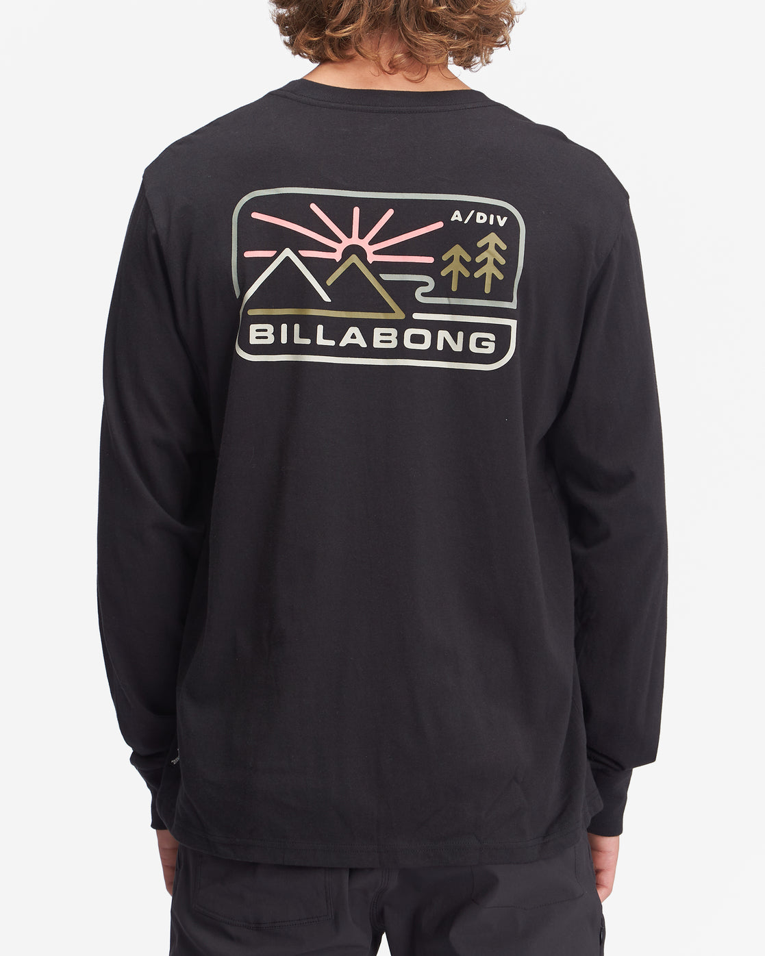 Billabong A/Div Landscape Long Sleeve T-Shirt Black