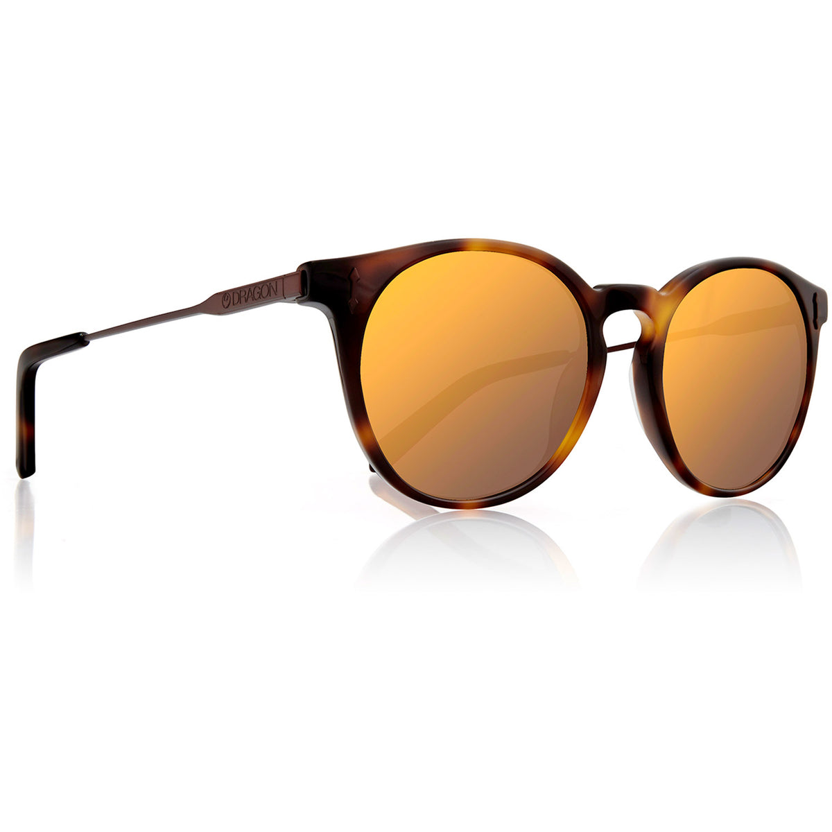 Dragon Hype Sunglasses Tortoise w/ Gold Ion