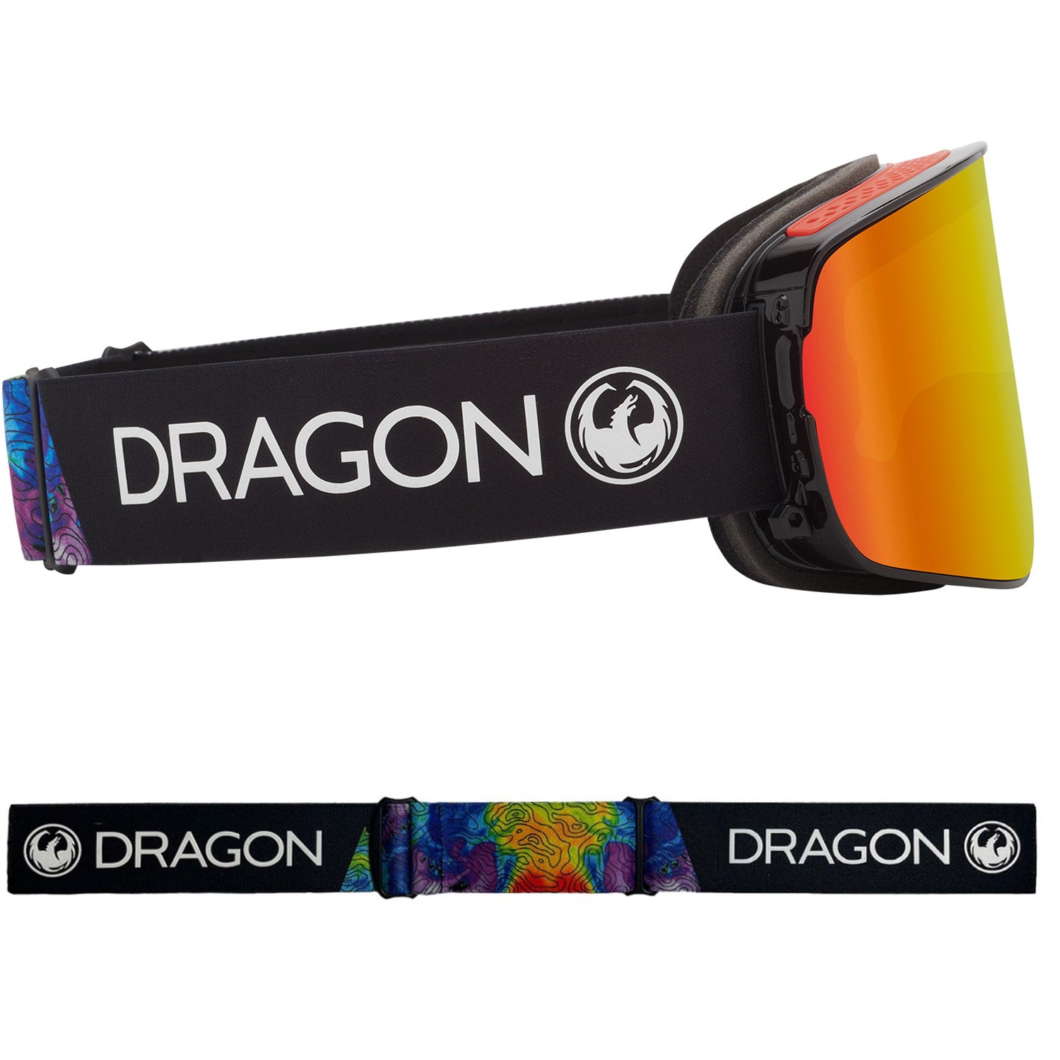 Dragon NFX2 Snow Goggles 2023 Thermal Lumalens Red Ion With Lumalens Rose Lens