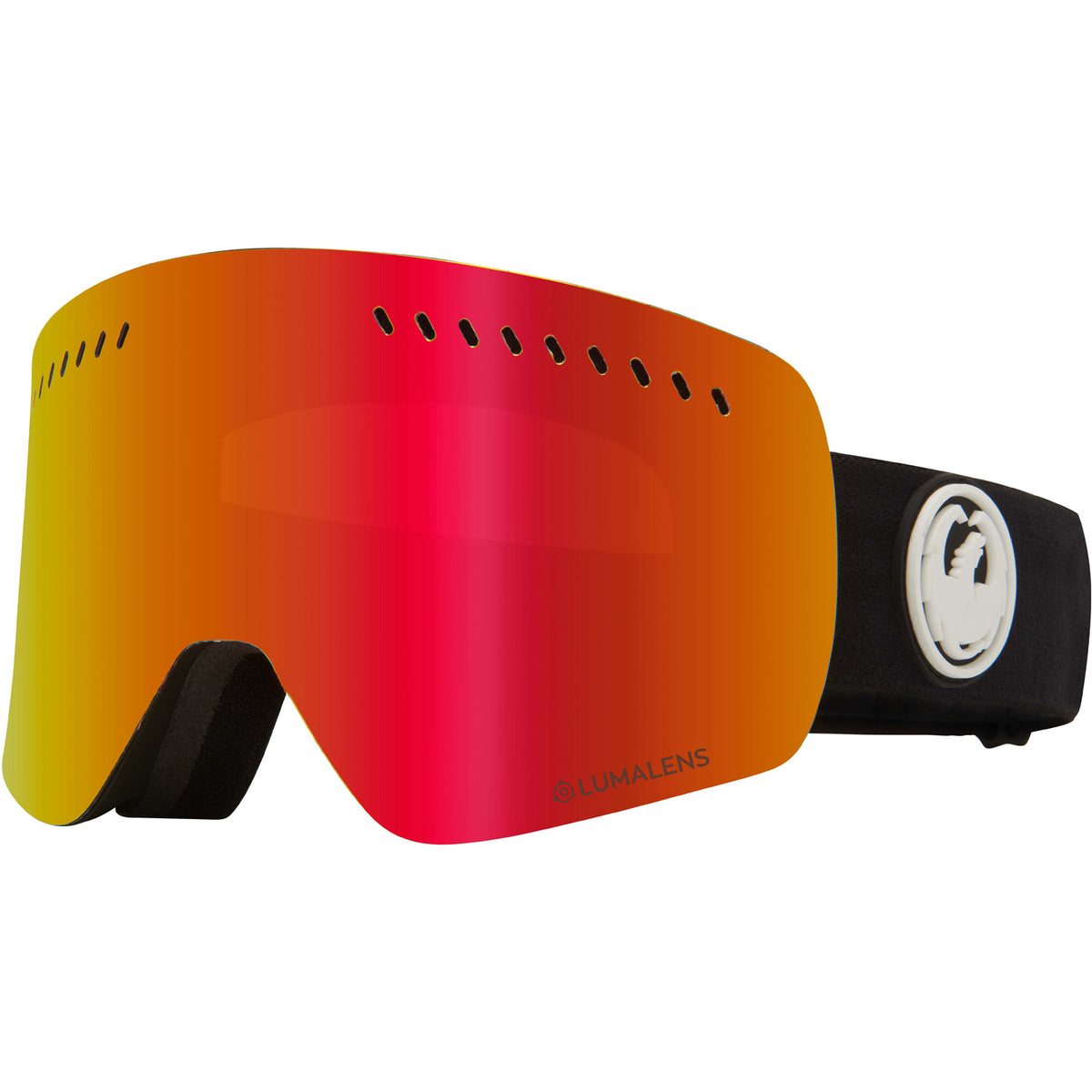 Dragon NFXs Goggle 2020 Black Lumalens Red Ion 